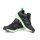 Damen-Turnschuh, gr&uuml;n-schwarz
